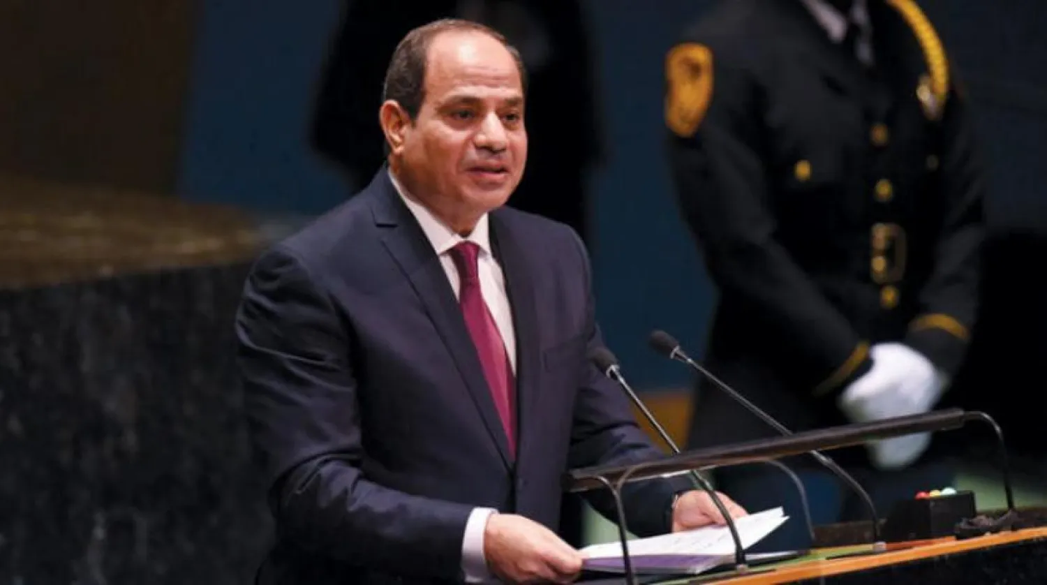 Mısır Cumhurbaşkanı, 24 Eylül’de BM Genel Kurulu’na hitap etti (AFP)