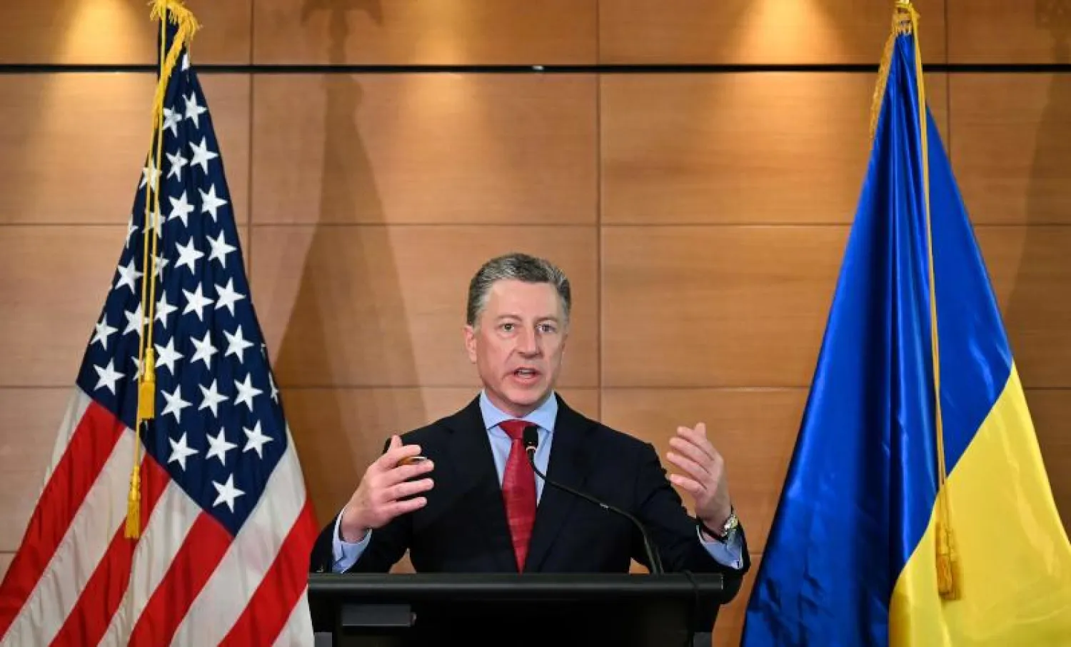 المبعوث الأميركي إلى أوكرانيا كورت فولكر (أ.ف.ب)
