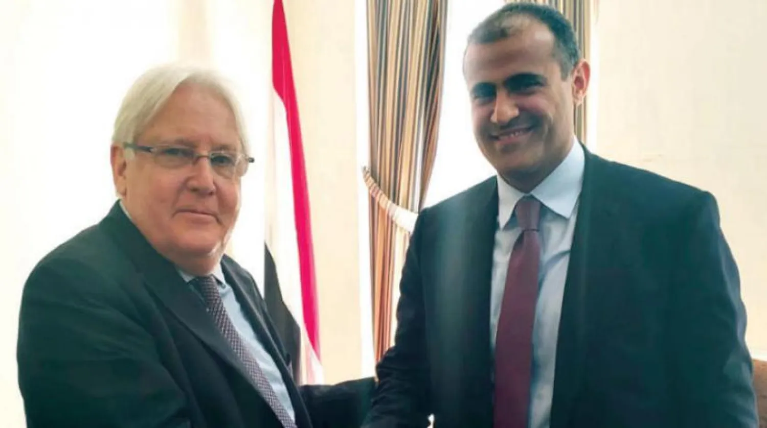 Hadrami meets UN envoy to Yemen Martin Griffiths in New York (Saba)
