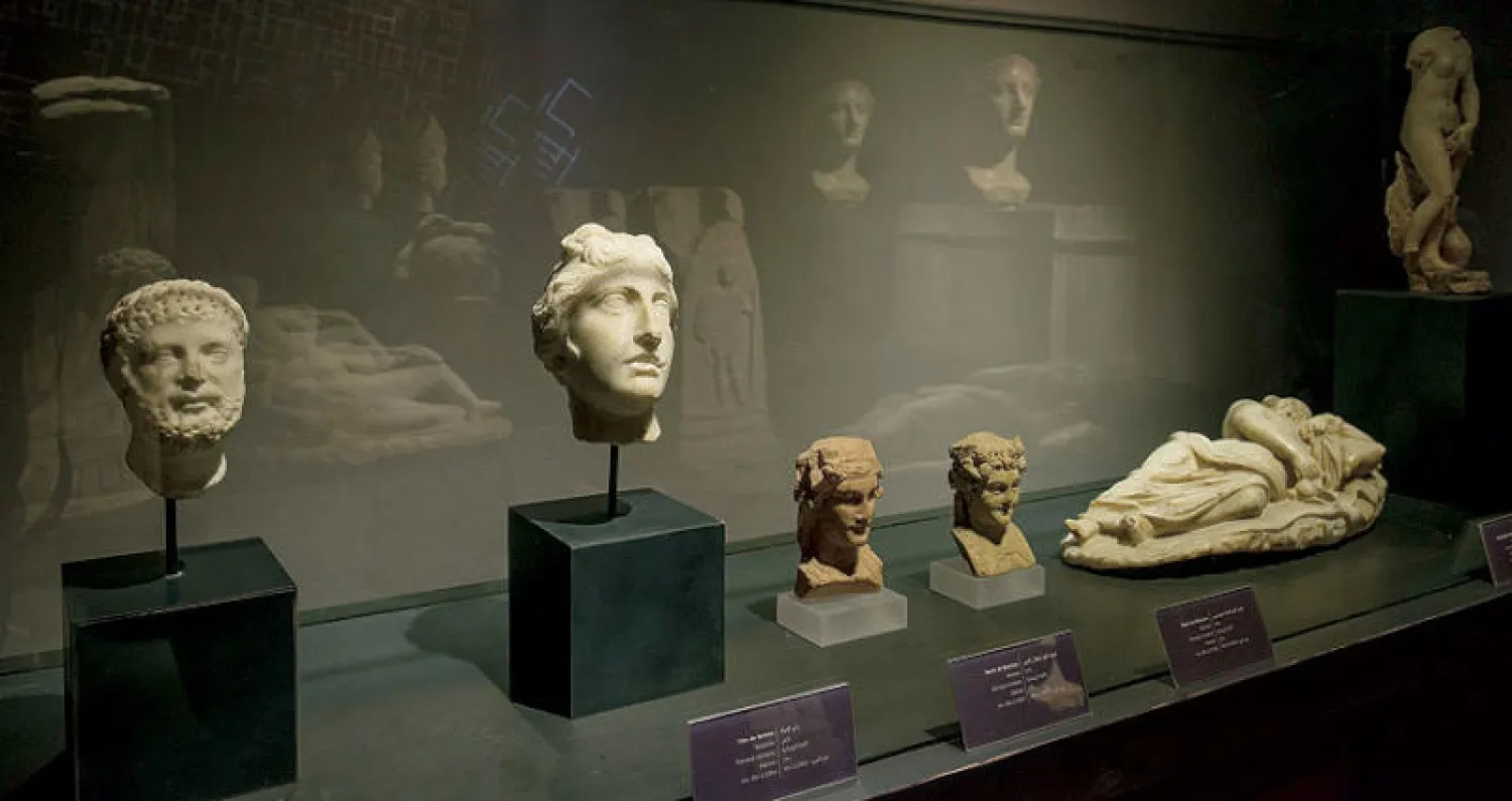 جانب من معروضات متحـف التاريخ والحضارات في الرباط