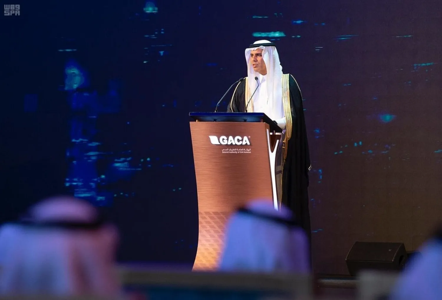 Saudi Minister of Transport Dr. Nabil bin Mohamed Al-Amoudi. (SPA)