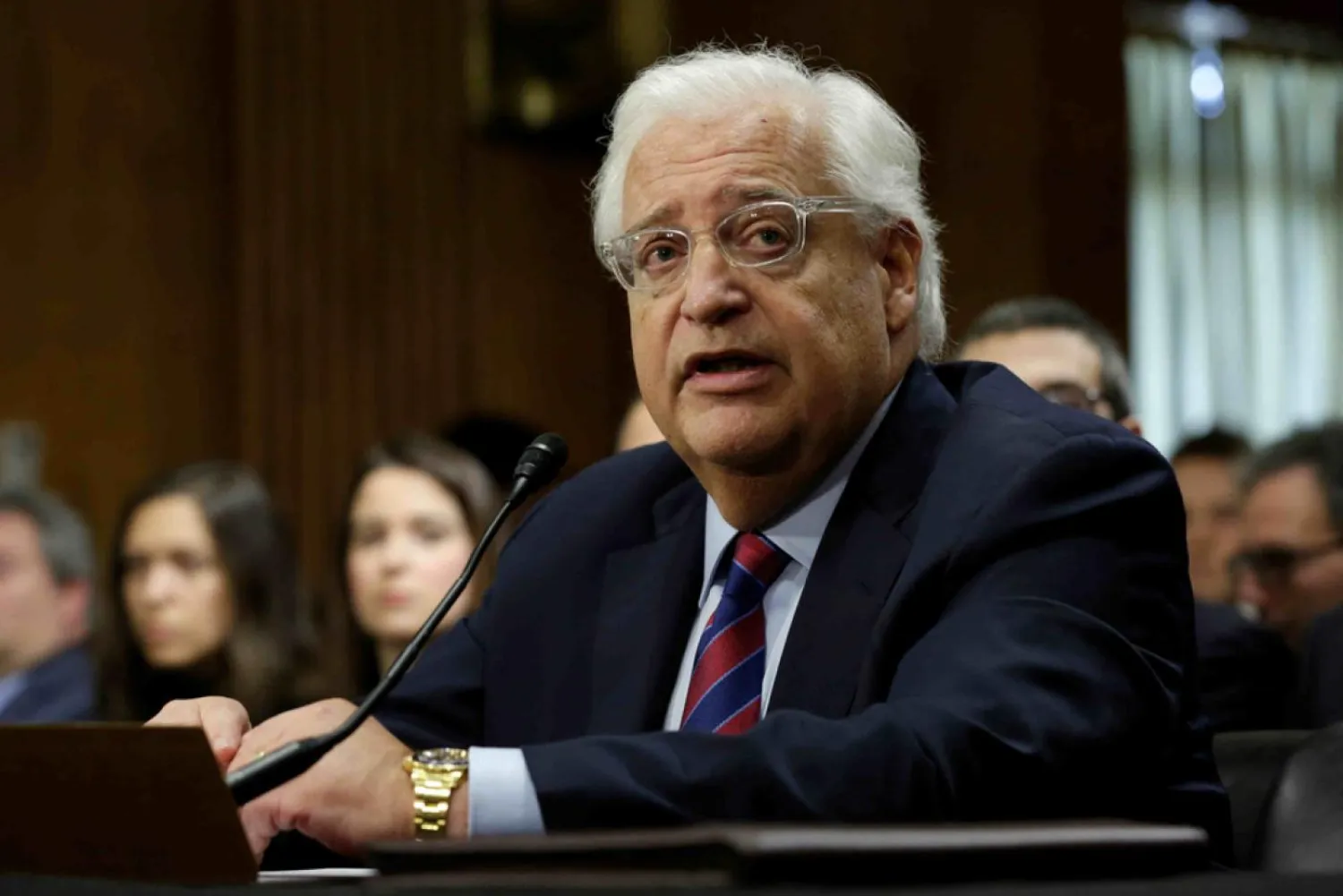 US ambassador to Israel, David Friedman (AFP)