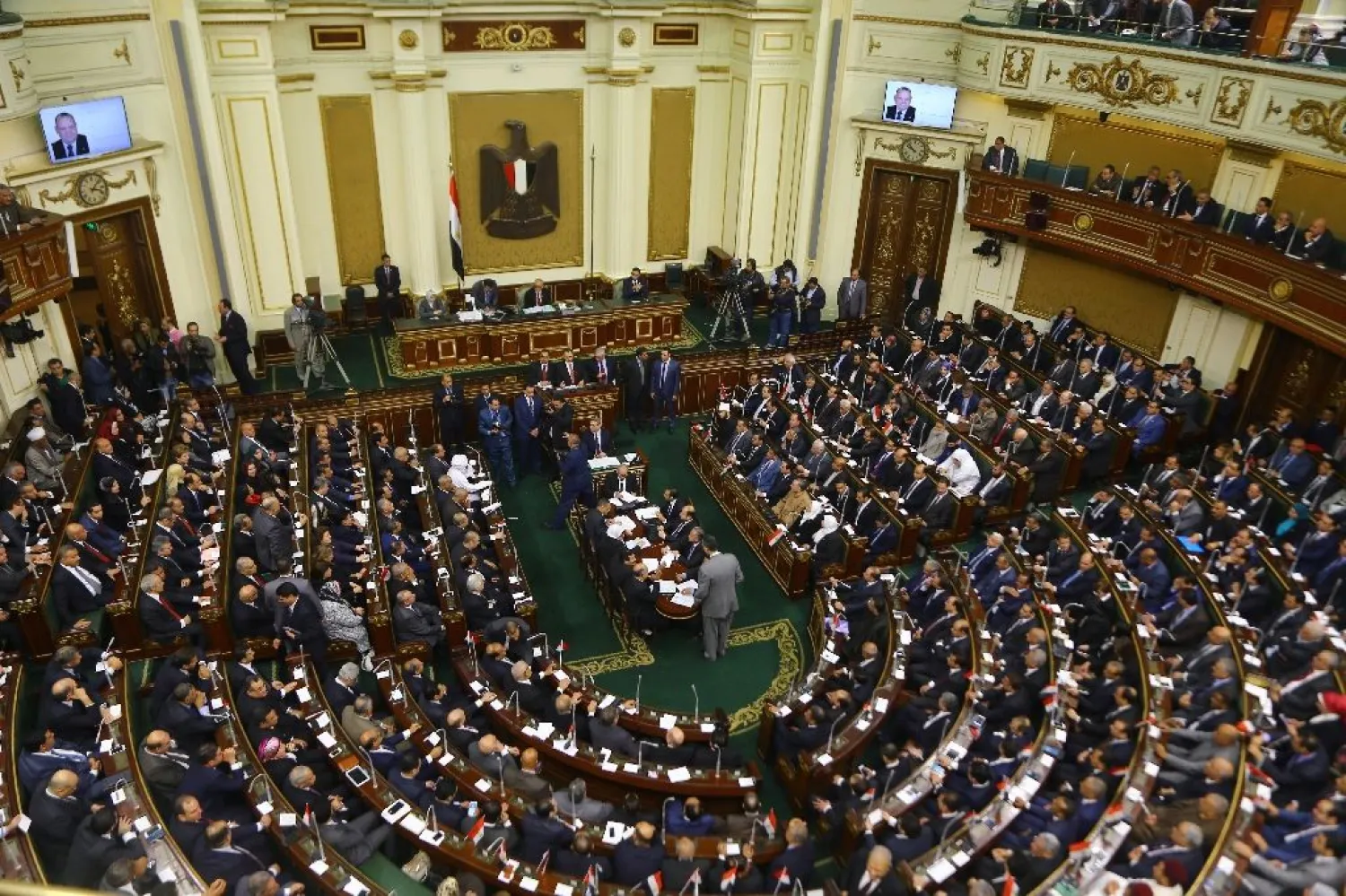 A general view of Egypt's parliament (File Photo: AFP)