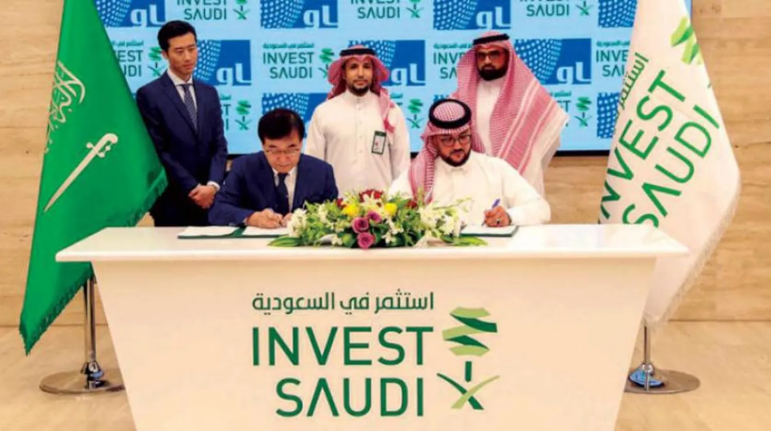 Saudi Arabian General Investment Authority (SAGIA) and a Korean company sign an agreement to establish a biological pharmaceutical factory (Asharq Al-Awsat)