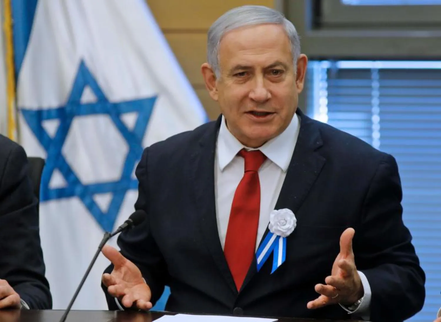 رئيس الوزراء الإسرائيلي المنتهية ولايته بنيامين نتنياهو (أ.ف.ب)