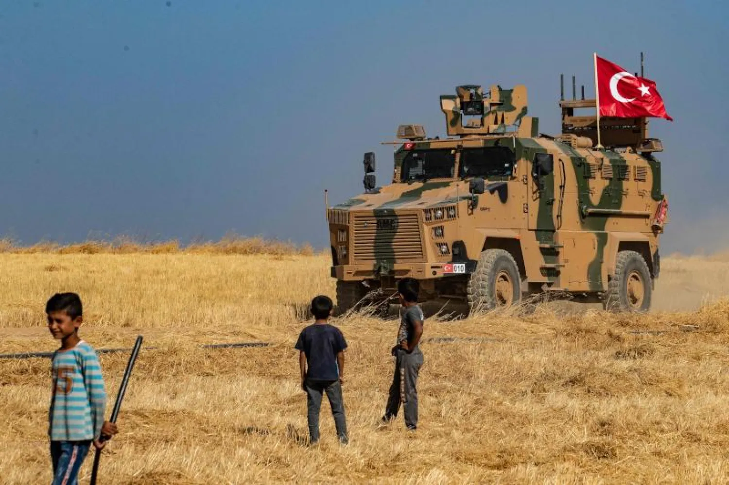 مركبة عسكرية تركية شمال سوريا (أرشيفية - أ.ف.ب)