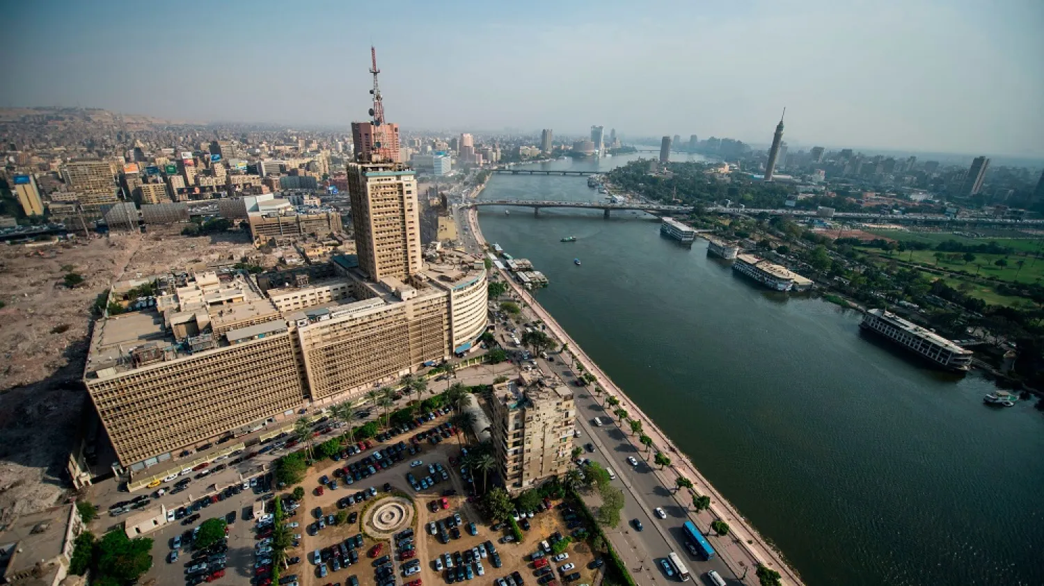 A general view of Cairo, Egypt. (AFP)