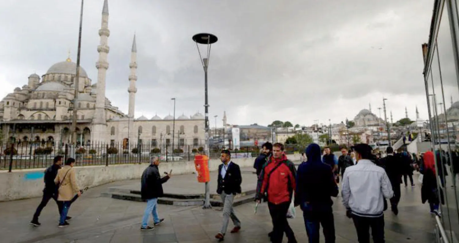 بلغت الديون التركية 452.7 مليار دولار من بينها 120.6 مليار دولار حتى نهاية أبريل (نيسان) الماضي (رويترز)