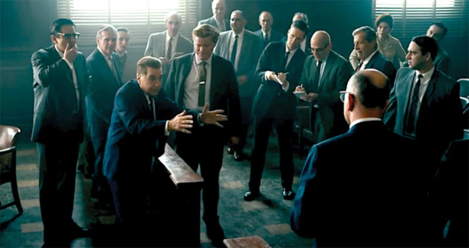 آل باتشينو في مشهد من «الآيرلندي»