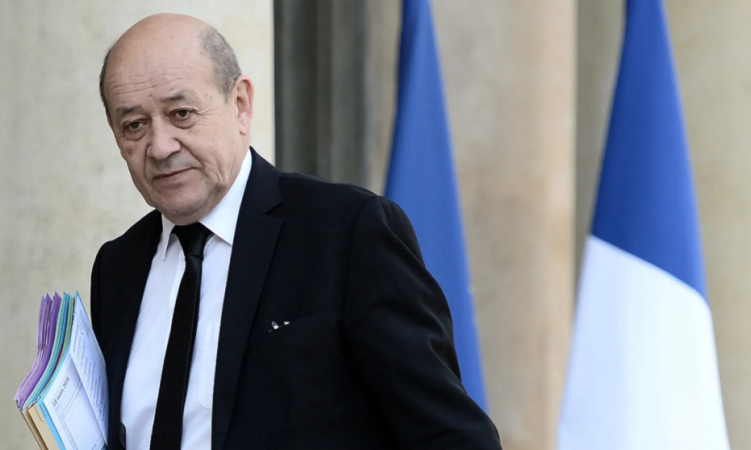 French Foreign Minister Jean-Yves Le Drian. (AFP)