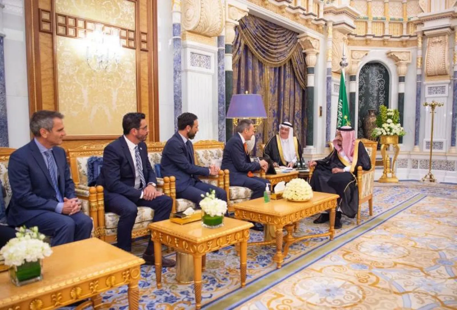 جانب من الاستقبال (واس)