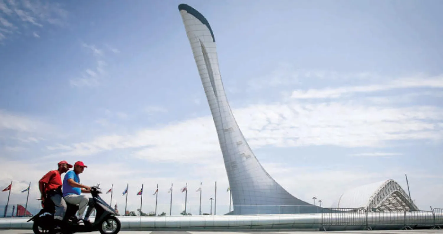 تستعد مدينة سوتشي لاستقبال القمة الروسية - الأفريقية الأولى من نوعها الأسبوع المقبل (رويترز)