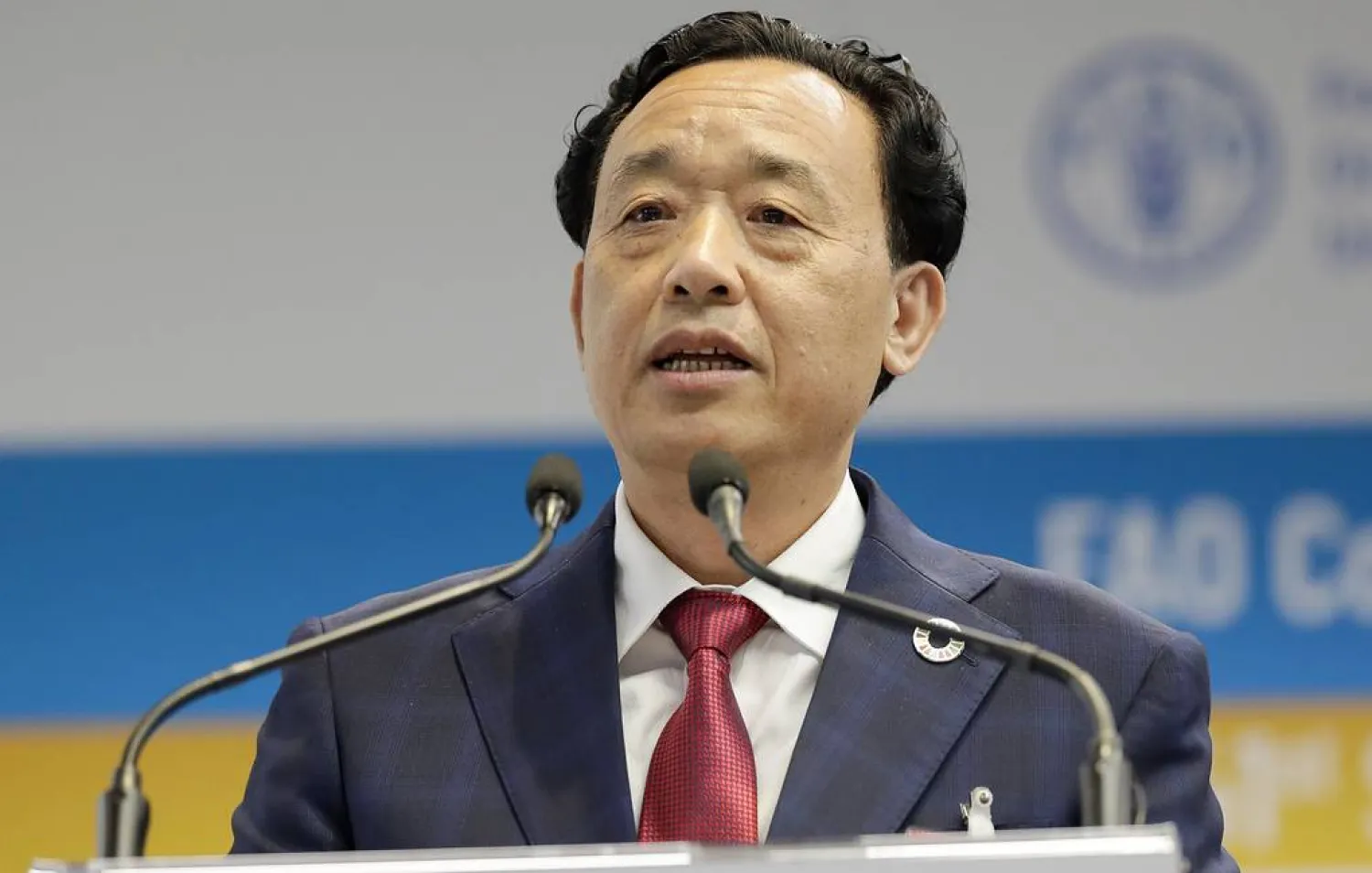 Director-General of the UN Food and Agriculture Organization Qu Dongyu. AP Photo/Andrew Medichini