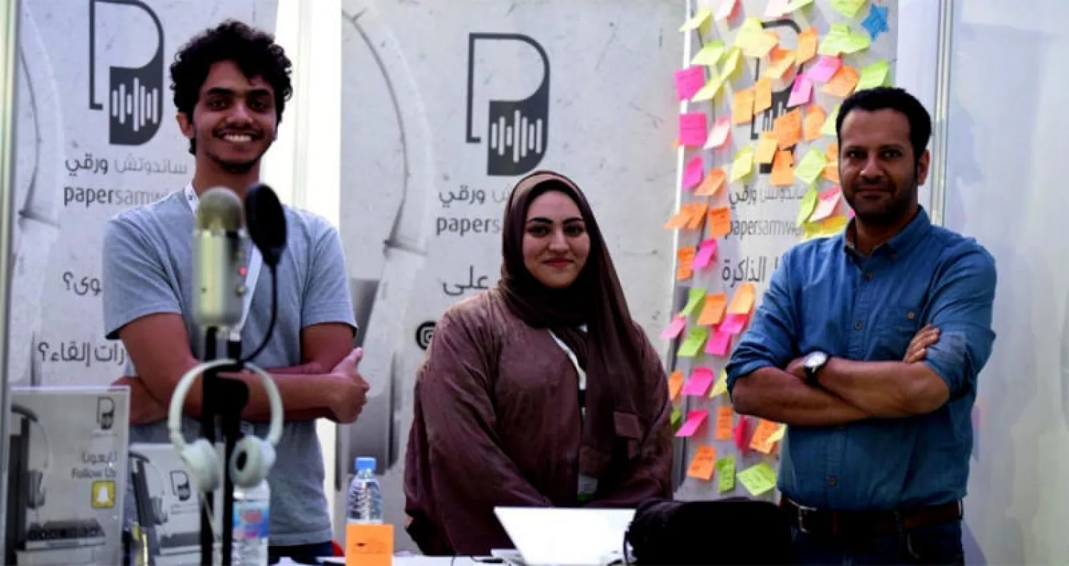 العاملون في بودكاست «ساندوتش ورقي»