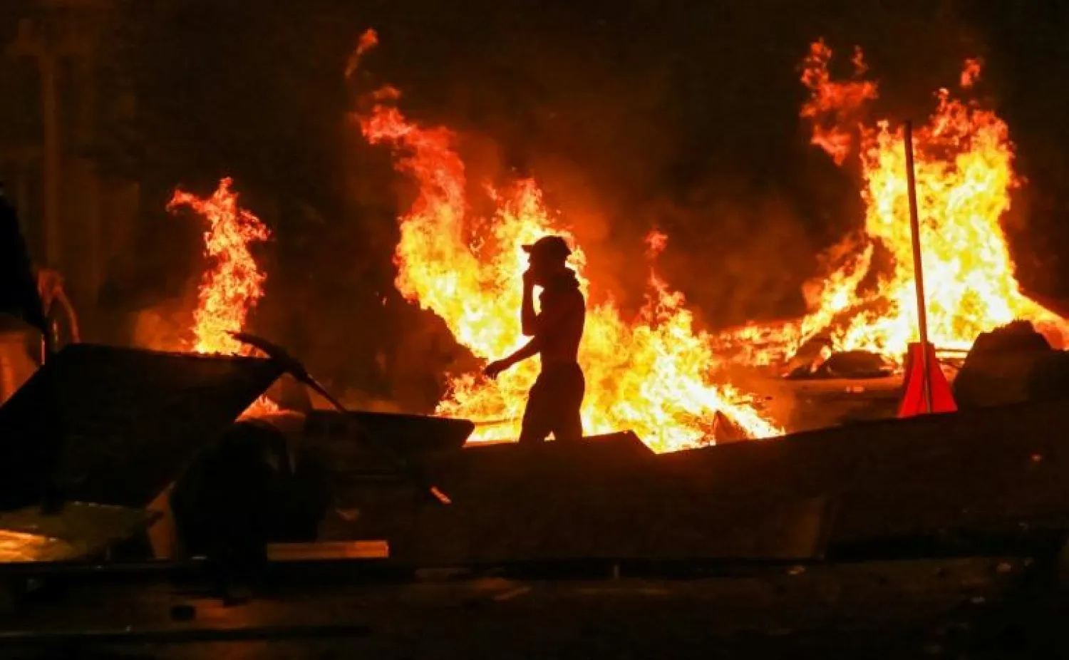 The protesters are demanding a sweeping overhaul of Lebanon's political system, citing grievances ranging from austerity measures to alleged corruption to poor infrastructure | AFP

