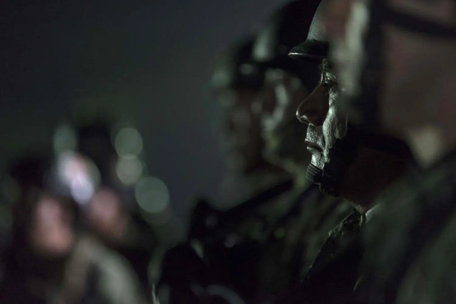 قوات مكسيكية في مدينة كولياكان (أ.ب)