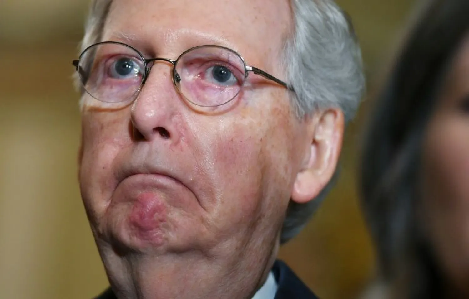 Senate Majority Leader Mitch McConnell has warned that the US withdrawal from Syria will hurt its allies and empower its enemies | AFP
