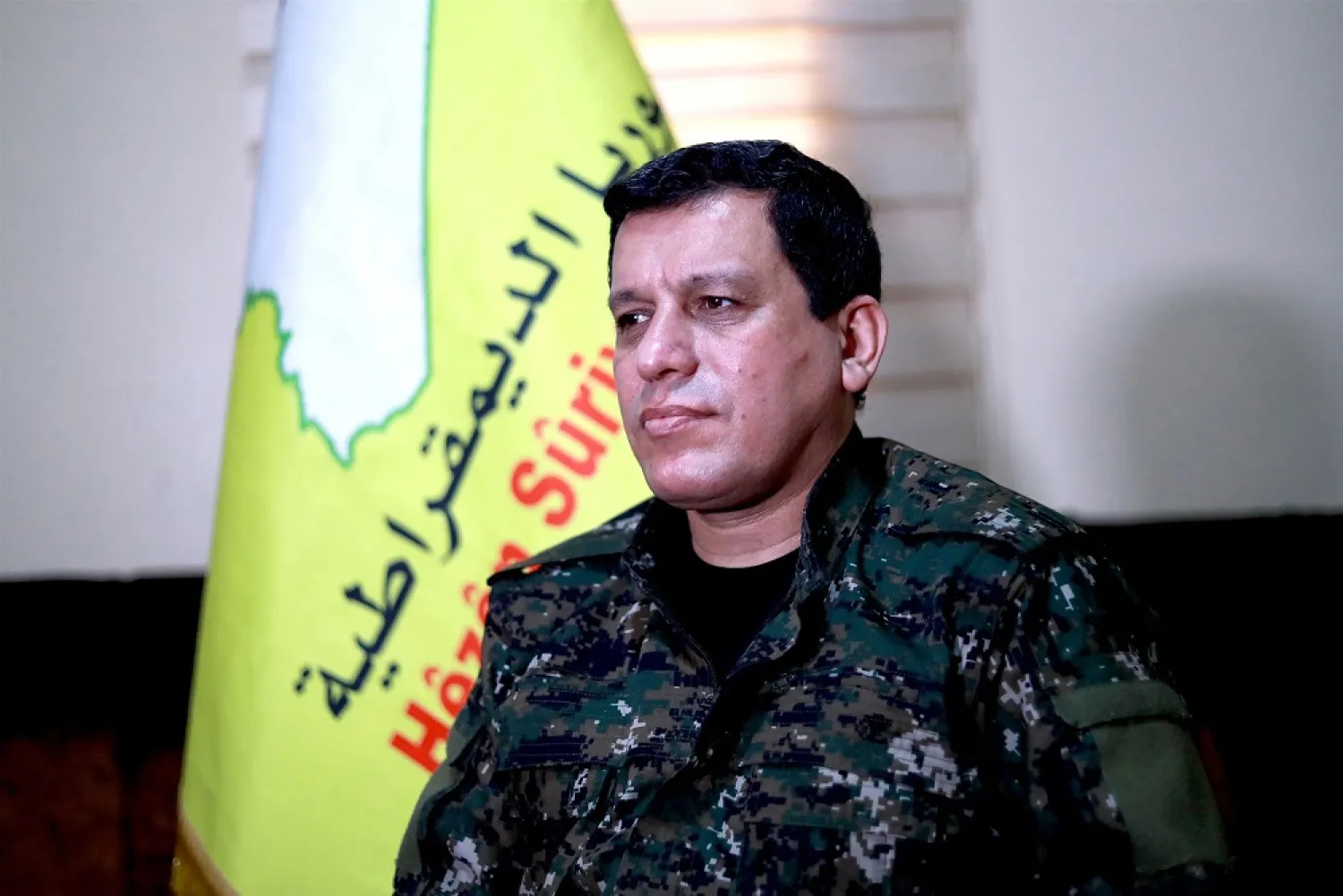 Head of the Syrian Democratic Forces, Mazloum Abdi. (Getty Images)