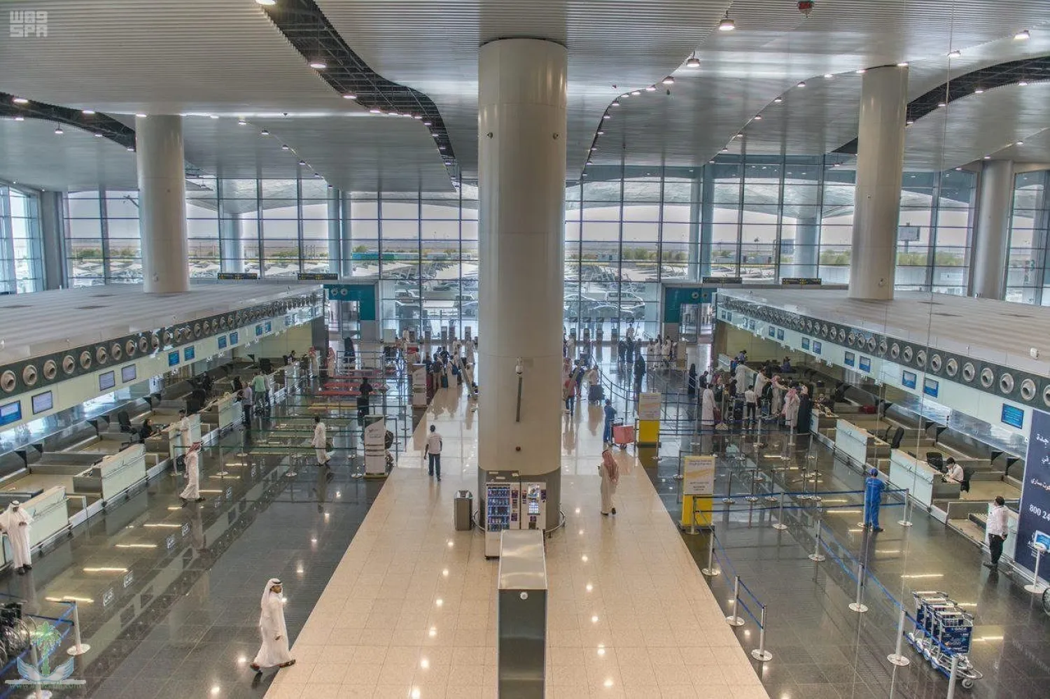 The King Khalid International Airport in Riyadh. (SPA)