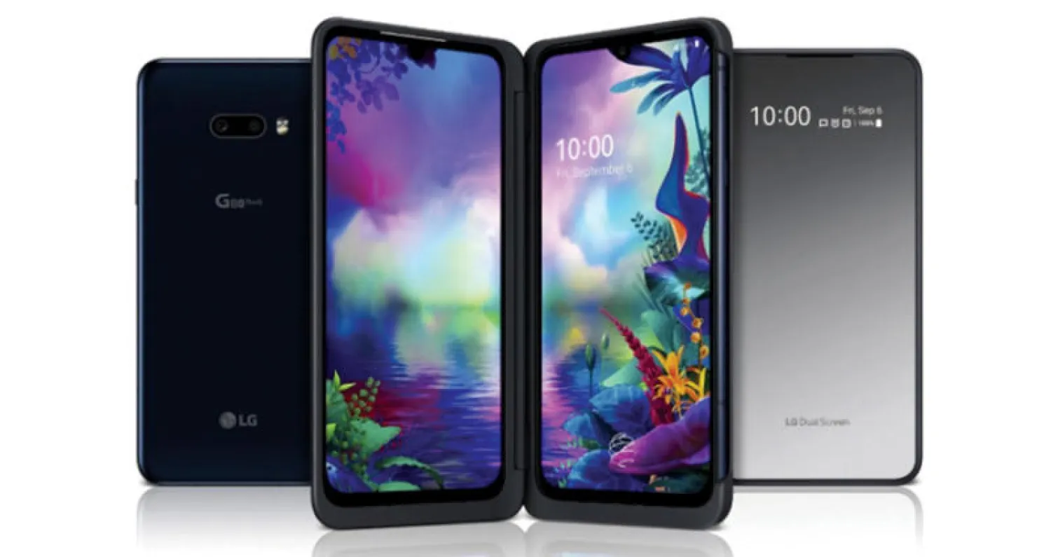 هاتف {إل جي 8 إكس} يمكن إلحاقه بإكسسوار يجعله جهازا بشاشتين