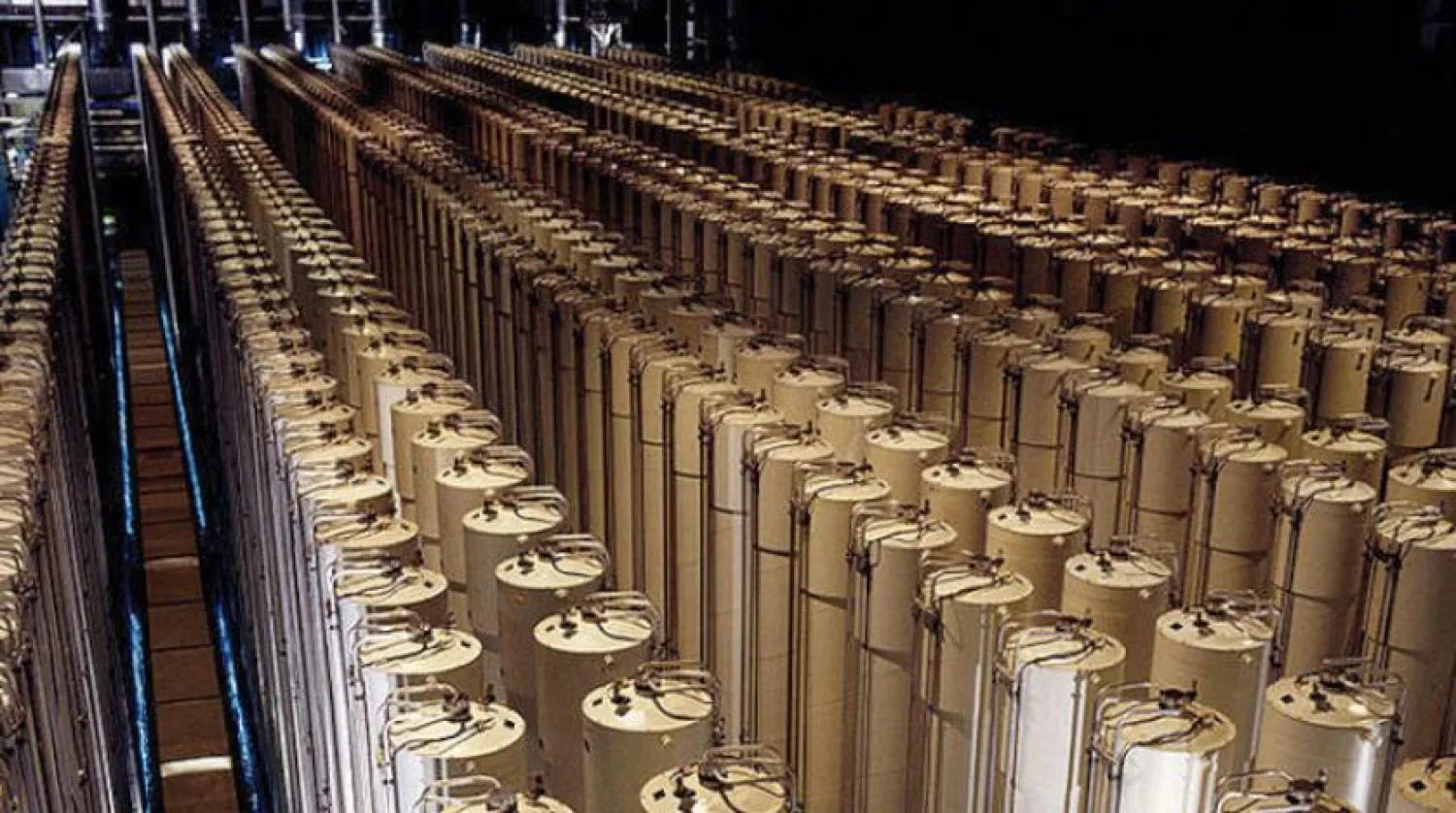 Photo published by IRNA news agency shows the inside of a nuclear site