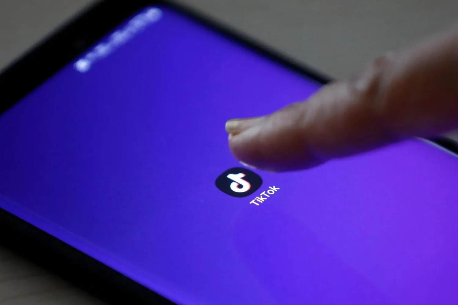 FILE PHOTO: The logo of TikTok application is seen on a mobile phone screen in this picture illustration taken February 21, 2019. REUTERS/Danish Siddiqui/Illustration/File Photo