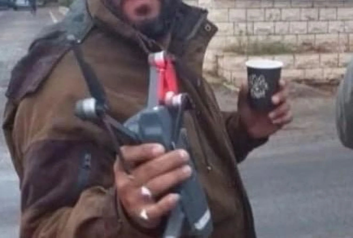 الطائرة المسيرة التي أسقطت جنوب لبنان (الوكالة الوطنية للإعلام)