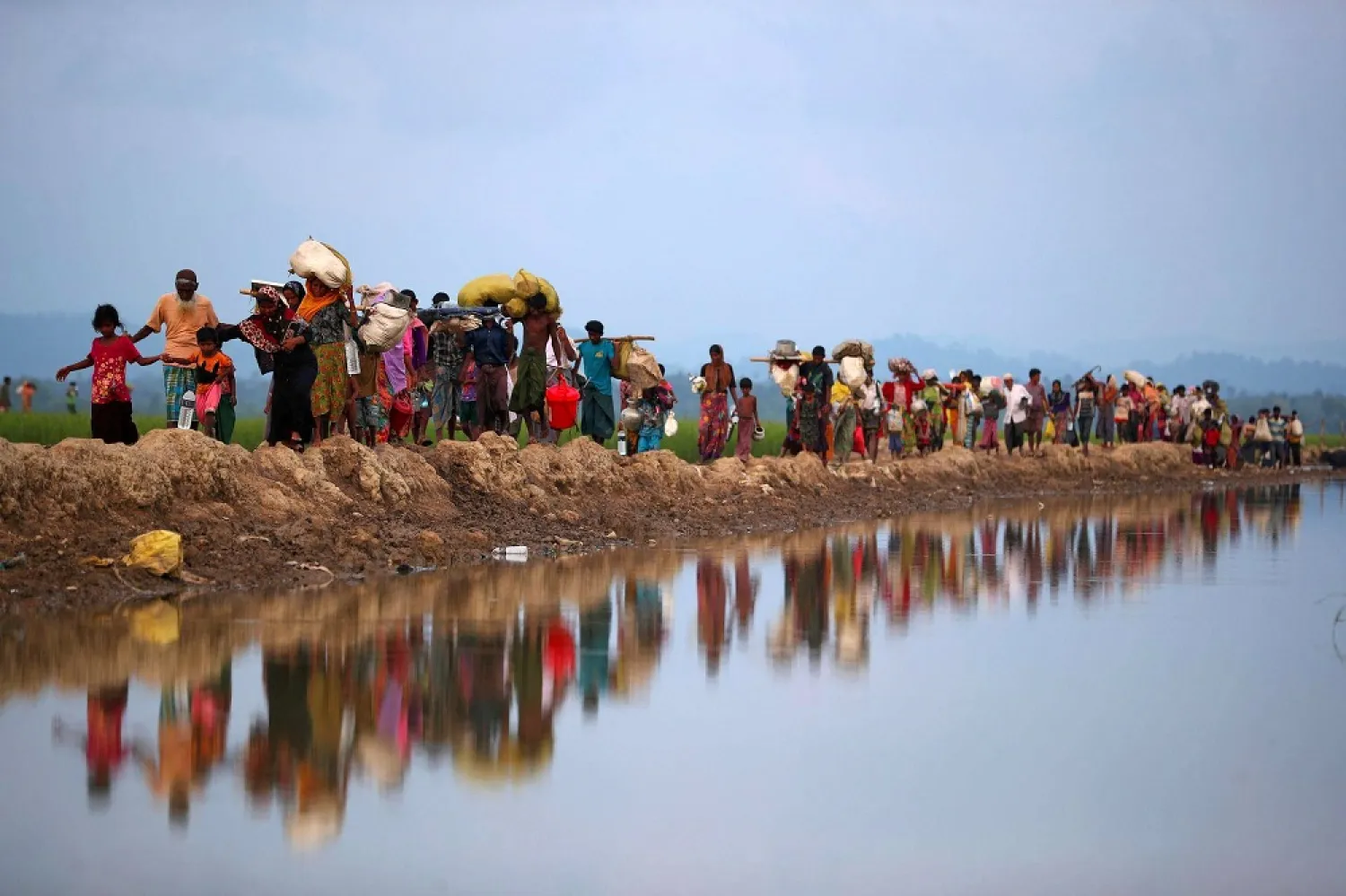 The head of a UN fact-finding mission on Myanmar warned of a serious risk of genocide recurring against remaining Rohingya Muslims in the country. (Reuters)