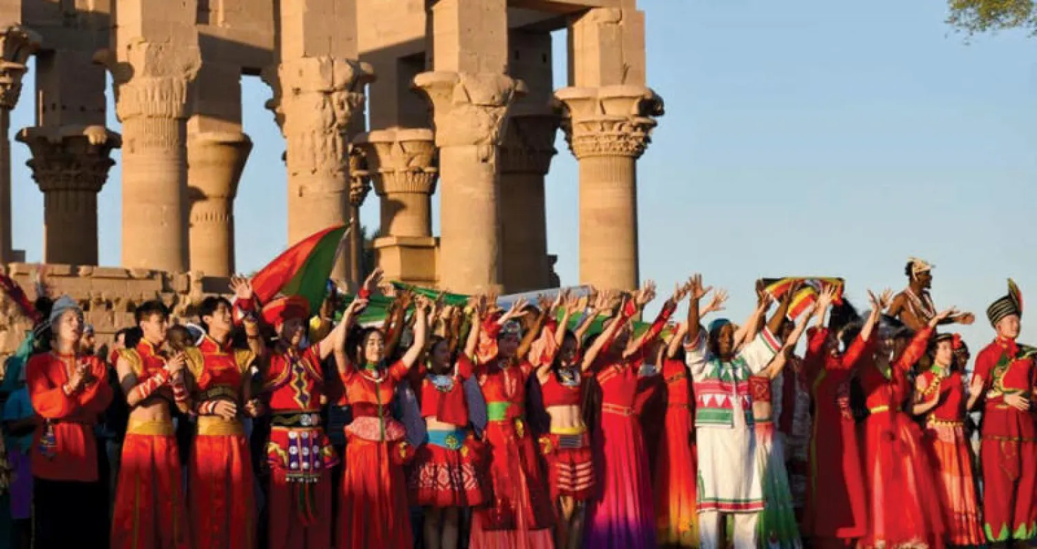 عروض متنوعة من الفرق المشاركة بالمهرجان (إدارة المهرجان)