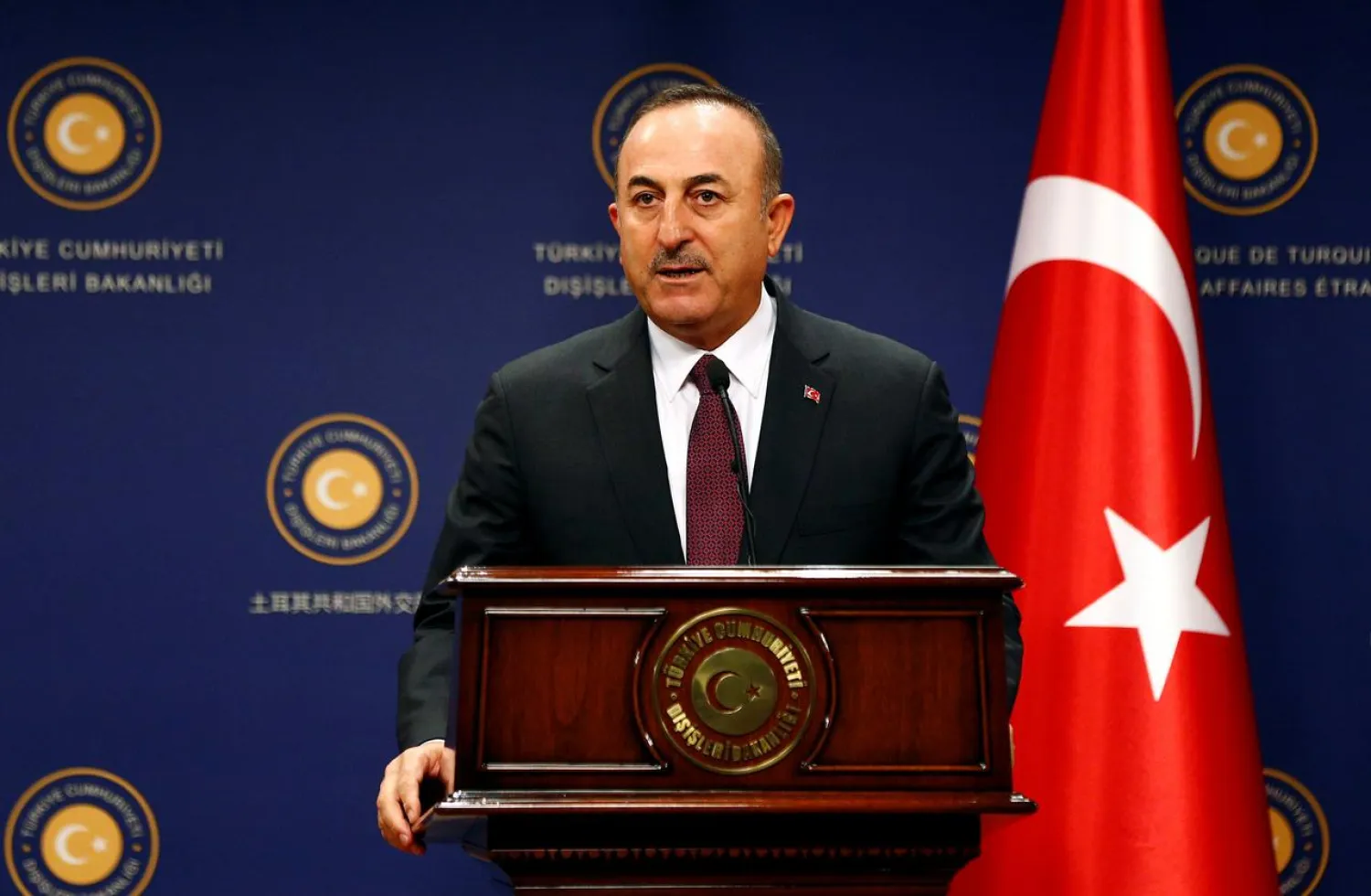 Turkish Foreign Minister Mevlut Cavusoglu. (Reuters)