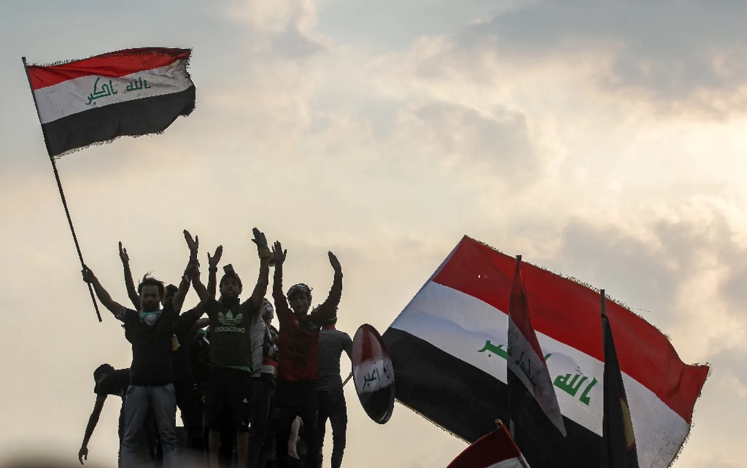 Iraqi protestors are demanding a total overhaul of a political system they see as corrupt | AFP