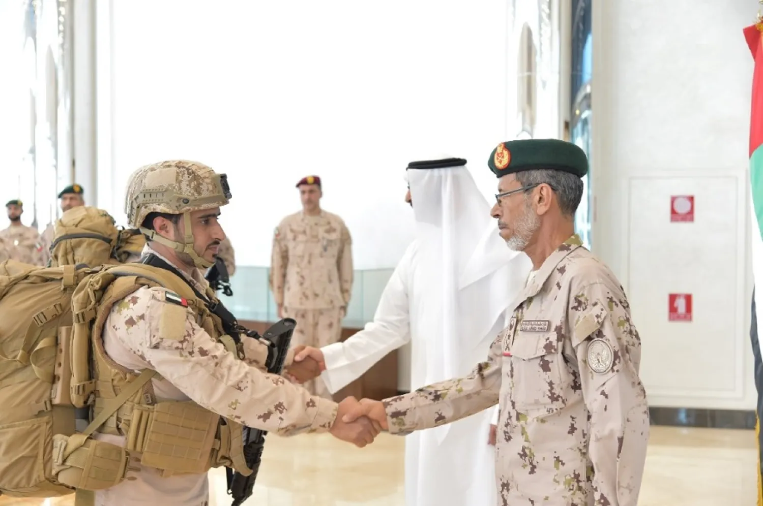 UAE forces return home from Aden, Yemen. (WAM)