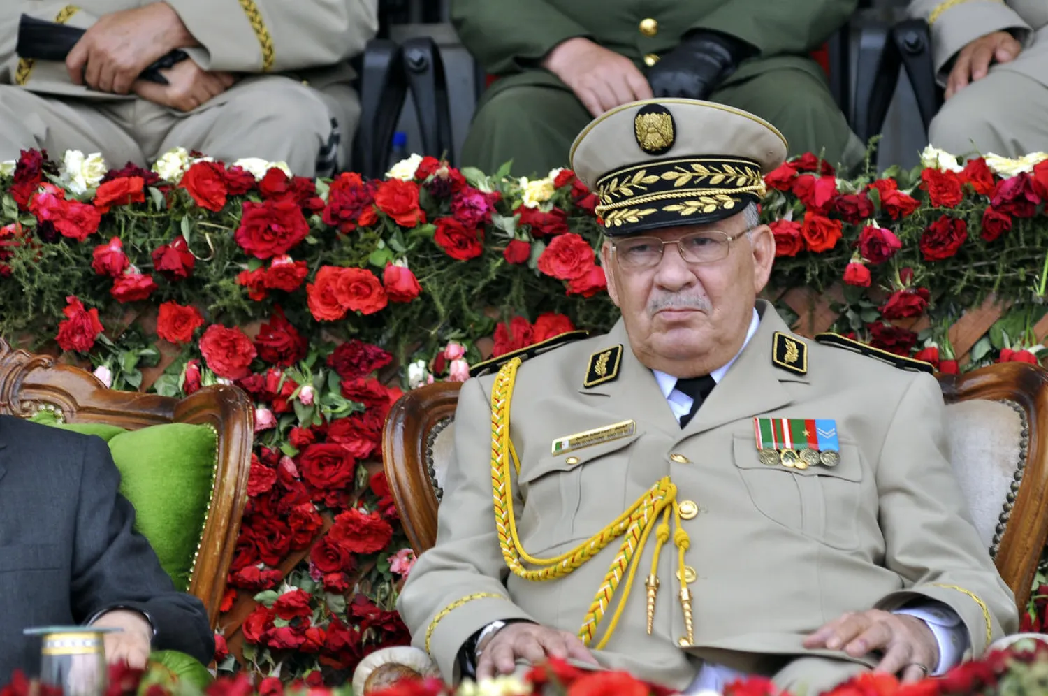 Algerian Army Chief of Staff Ahmed Gaid Salah (File Photo: AFP)
