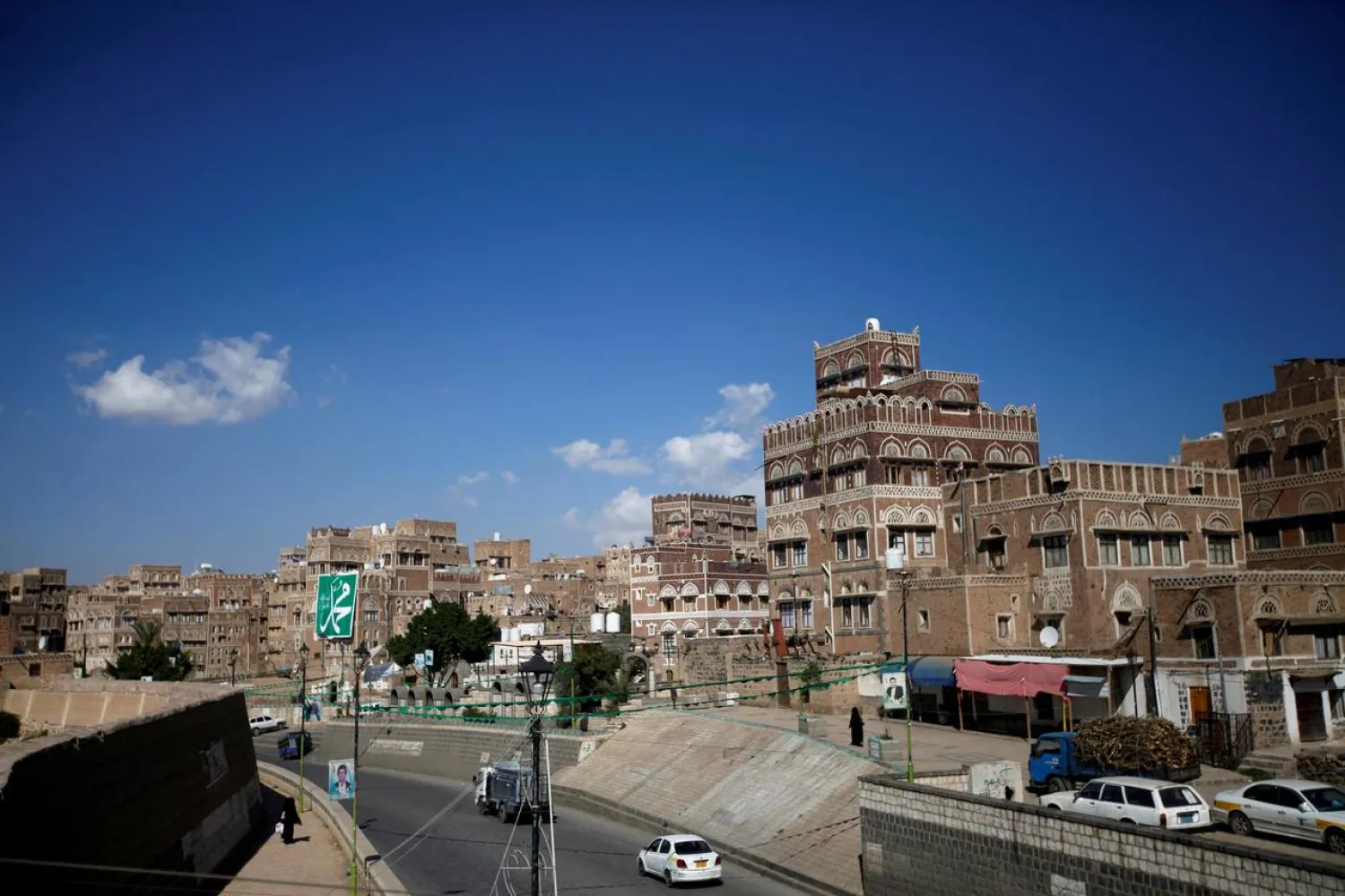 A general view of the old city of Sanaa, Yemen November 19, 2018. (Reuters)