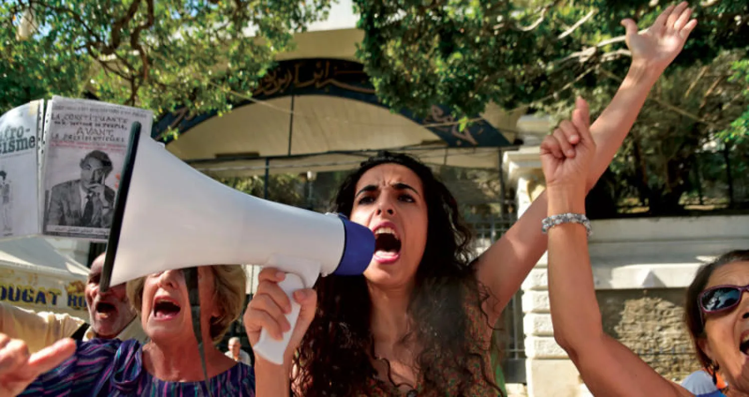 الشعب الجزائري بدأ يفقد ثقته بالإعلام (أ.ف.ب)