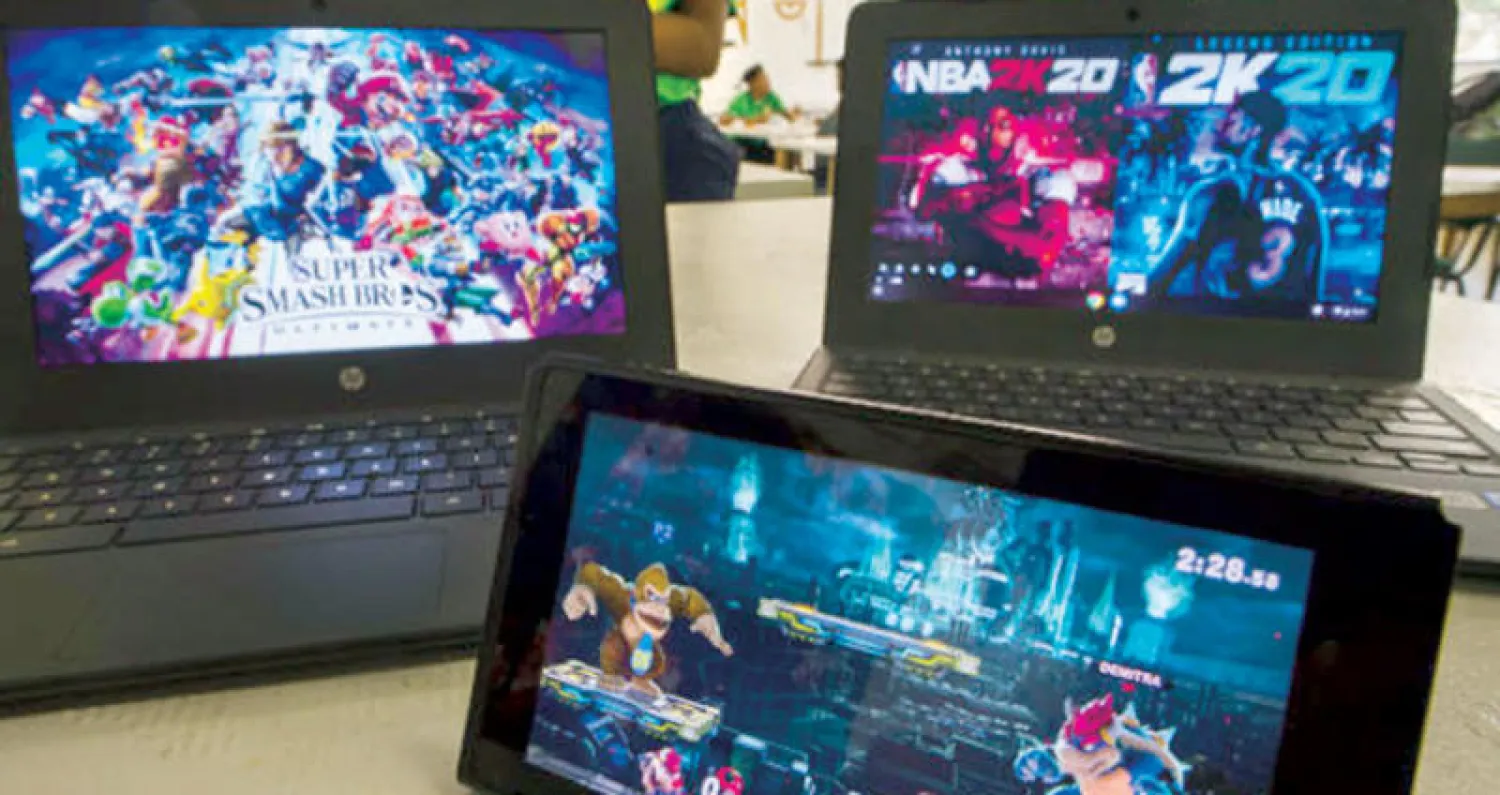 الألعاب الإلكترونية تشهد نموا مذهلا وتطلعا لحضور عربي في المحتوى (أ.ب)