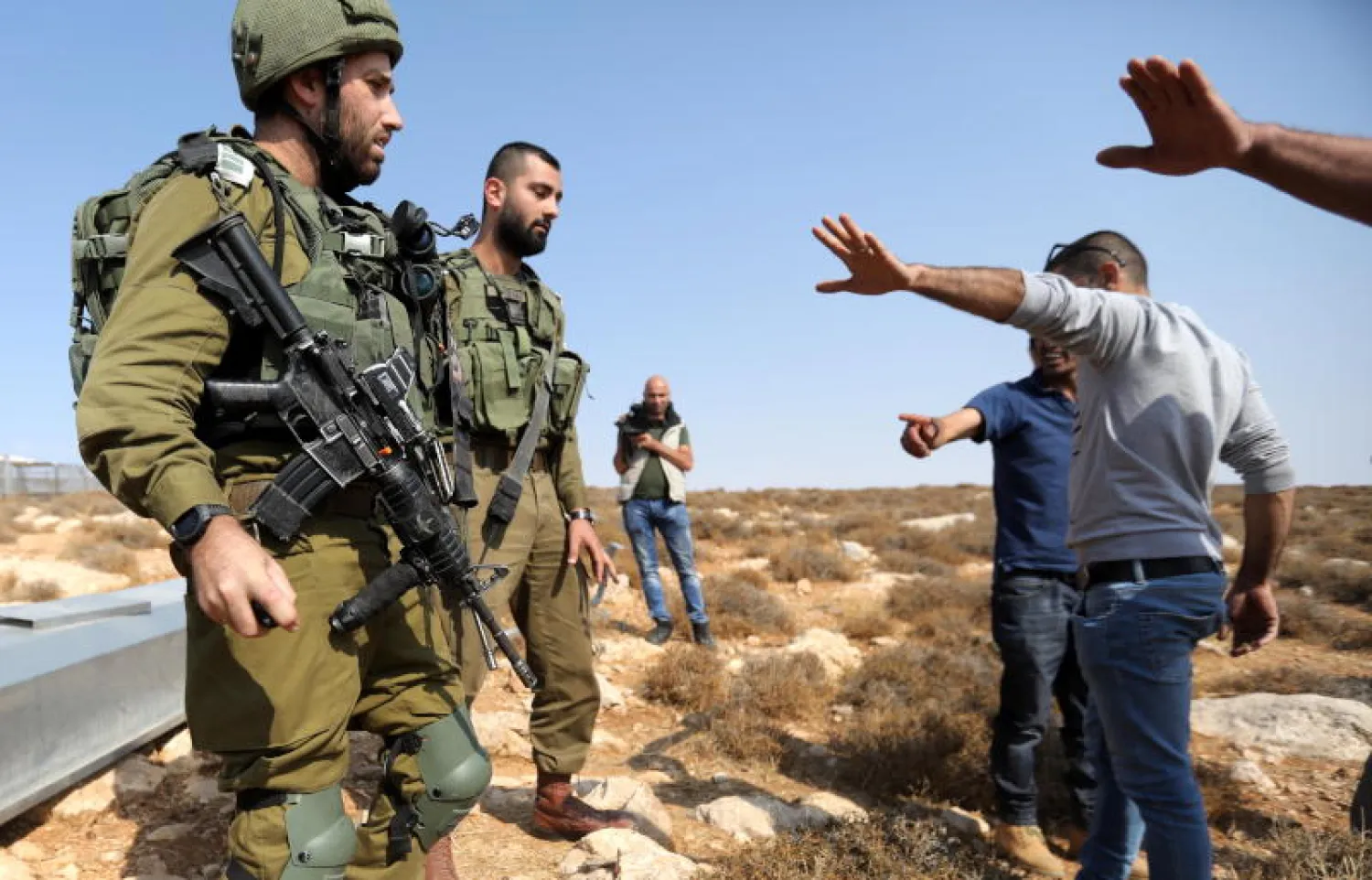 عناصر من الجيش الإسرائيلي (إ.ب.أ)