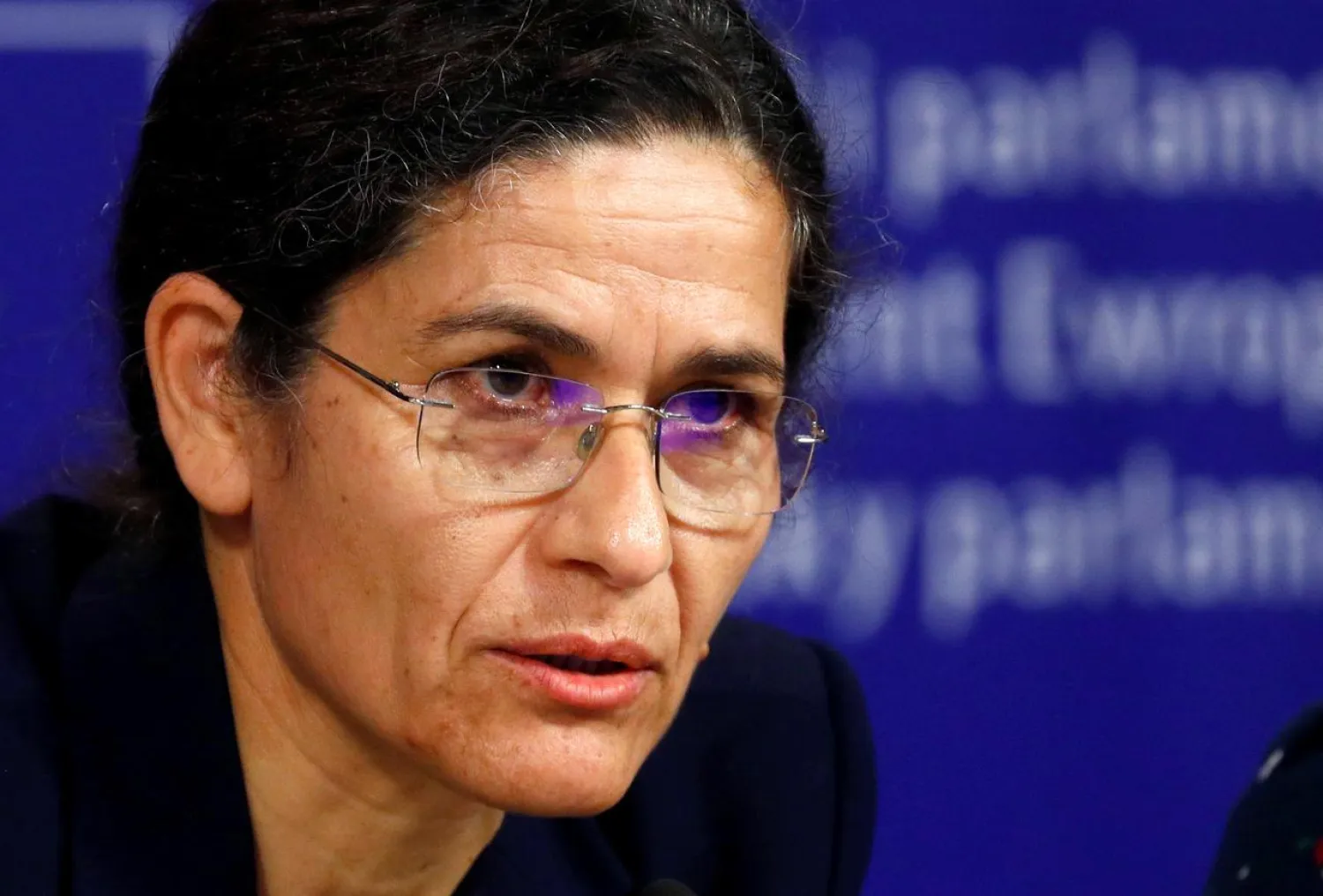 Head of the Syrian Democratic Council (SDC) Ilham Ahmed. (Reuters)