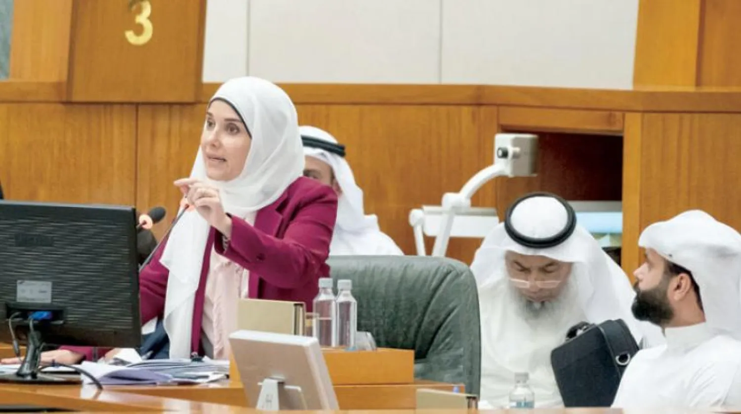 Kuwait’s Minister of Public Work and Minister of State for Housing Jenan Ramadan (KUNA)
