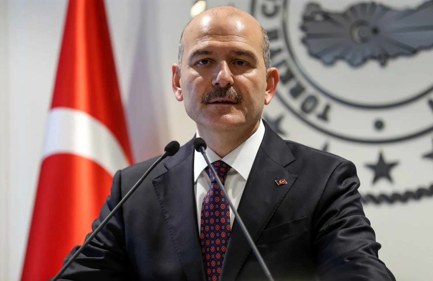 Turkish Interior Minister Suleyman Soylu. (Getty Images)