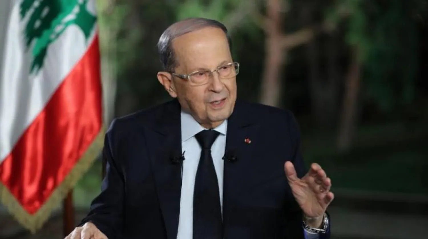 Lebanese President Michel Aoun. AFP