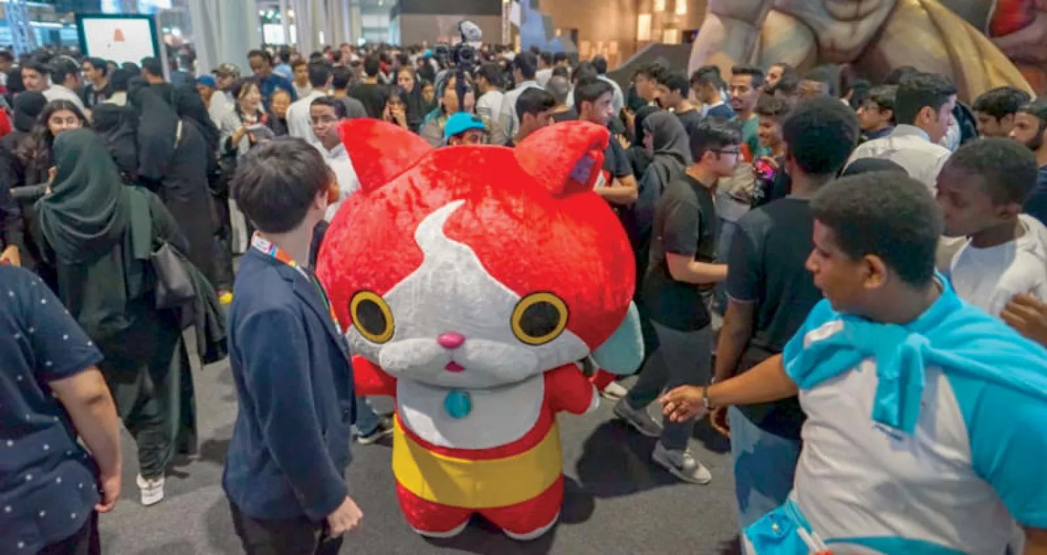 في موسم الرياض التقى محبو الشخصيات الخارقة وأبطال «الأنيمي» الياباني