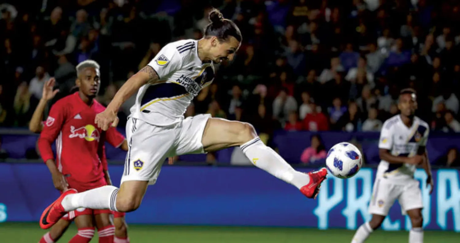 مهارات إبراهيموفيتش وأهدافه القياسية مع غلاكسي كان لها تأثير كبير على الدوري الأميركي