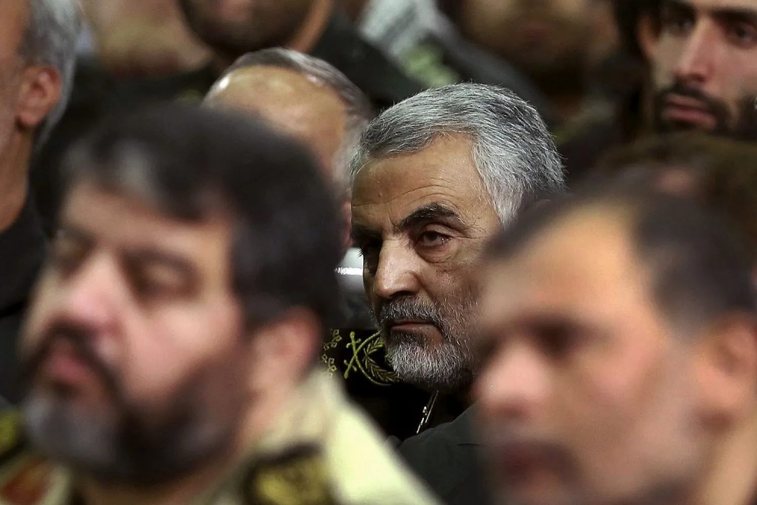 Iranian Quds Force commander Qasem Soleiman. (AP)