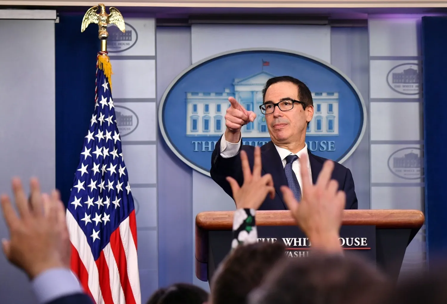US Treasury Secretary Steven Mnuchin. (AFP)