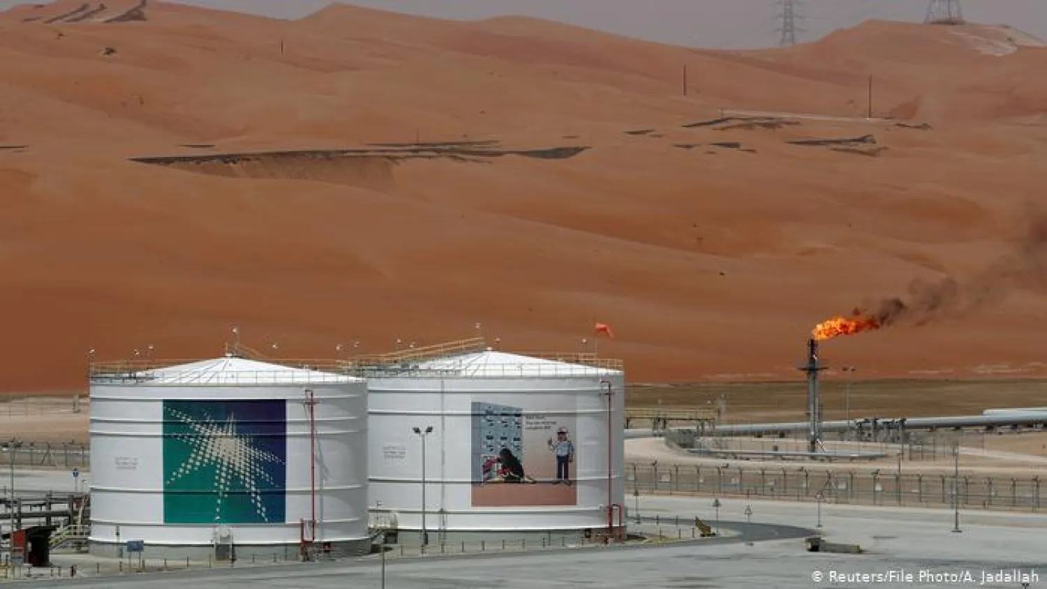 Oil tanks in Saudi Aramco field (File photo: Reuters)