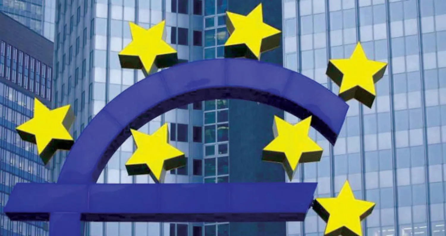 سعر الفائدة الرئيسي في منطقة اليورو مستقر عند صفر في المائة منذ مارس 2016 (رويترز)