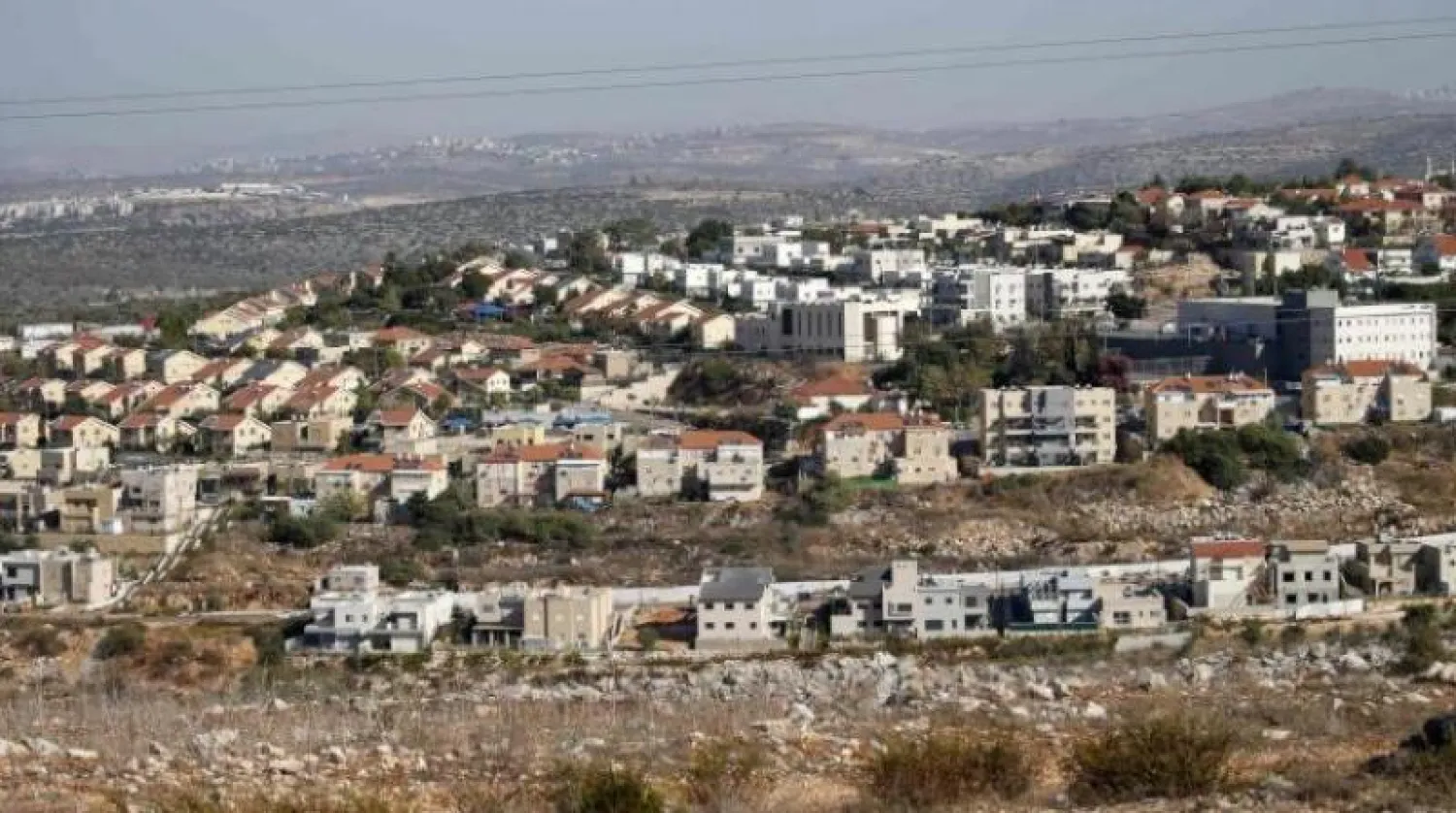 إحدى المستوطنات الإسرائيلية في الضفة الغربية (أرشيفية - أ.ف.ب)