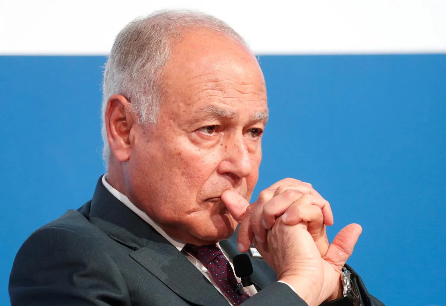 Arab League Secretary General Ahmed Aboul Gheit. (Reuters)