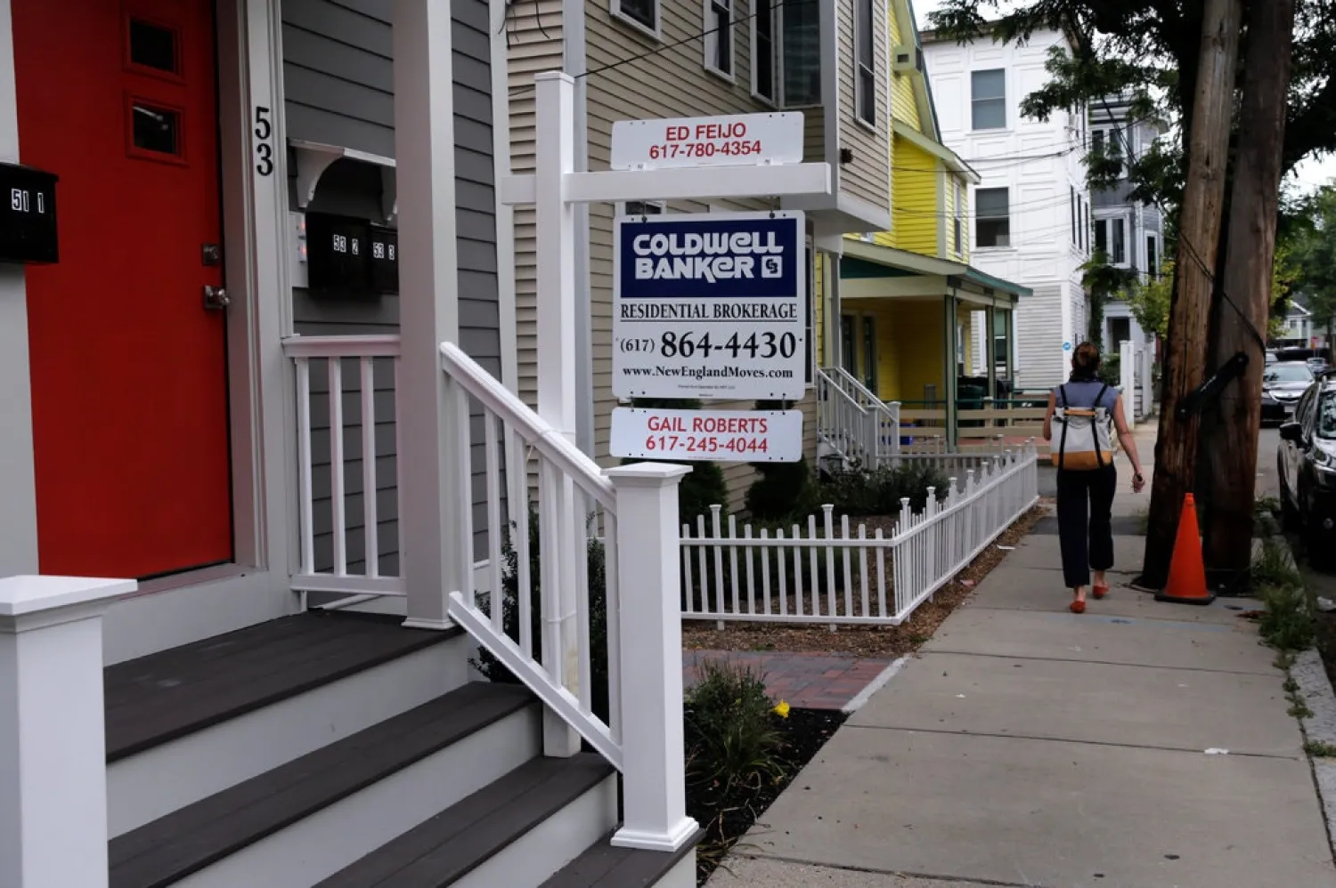 A home for sale in Cambridge, Mass. Housing prices have risen faster than wages in much of the country in recent years. AP